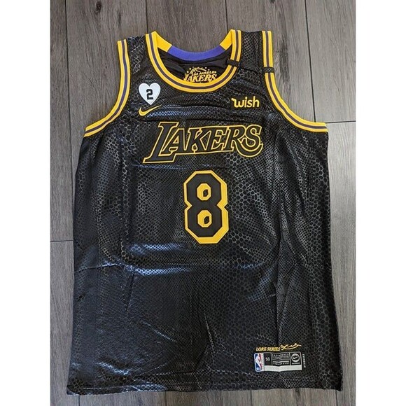 Other - Kobe Bryant #8 / #24 Lakers Black Mamba Gigi Heart Basketball Jersey Men…